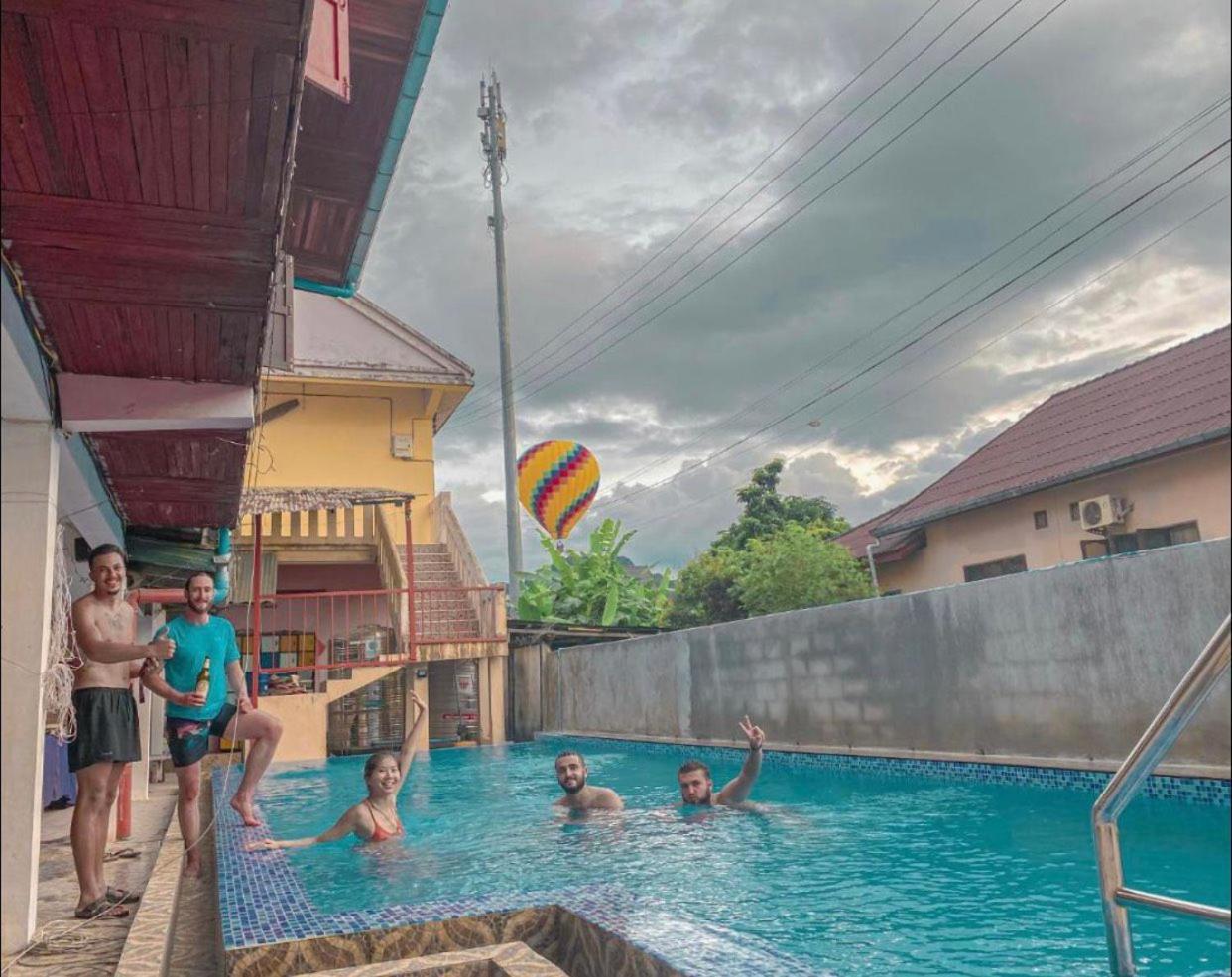Golden Dragon House Vang Vieng Exterior photo